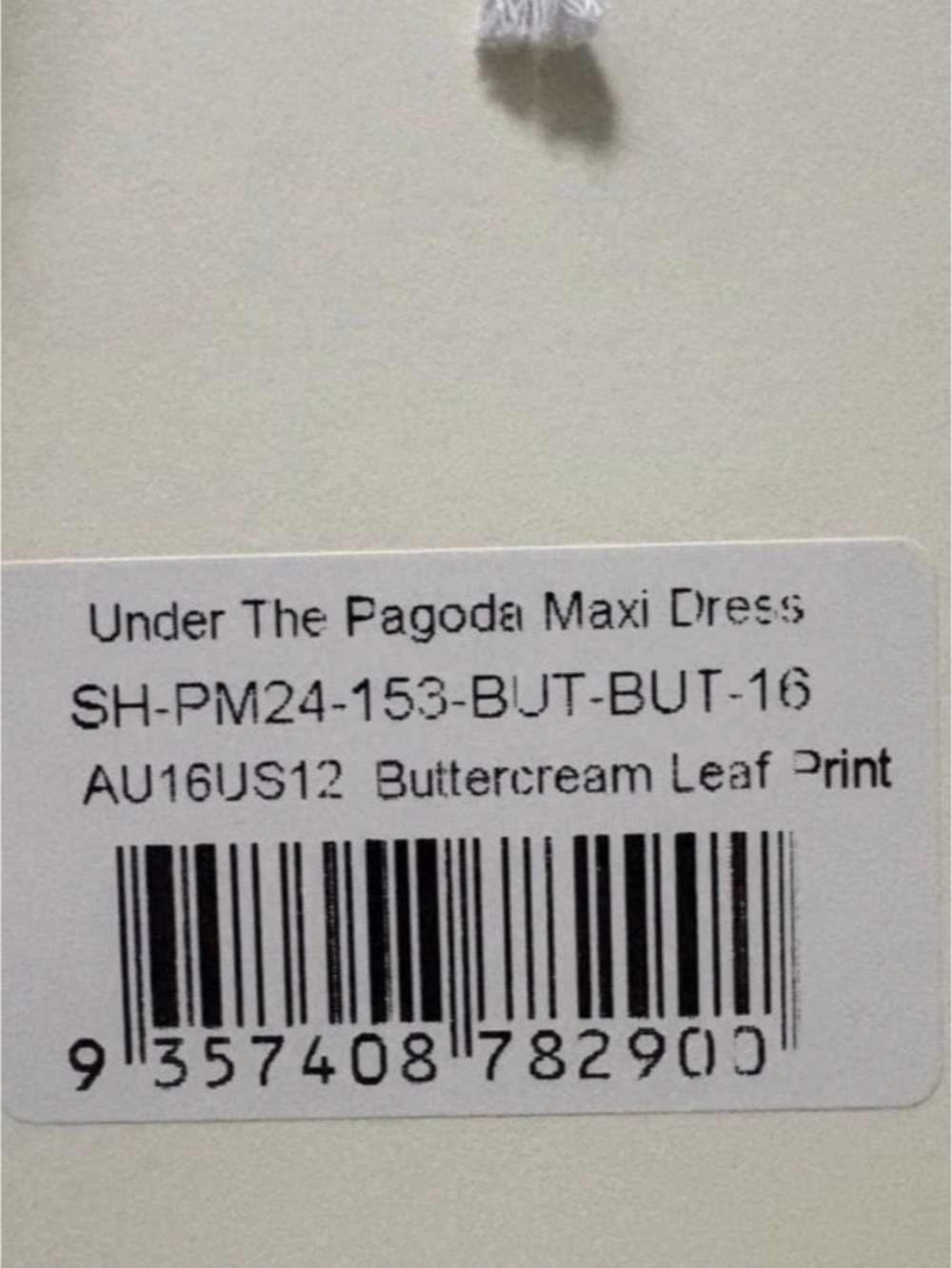 Peppermayo Under The Pagoda Maxi Dress Floral Cream Size 12 - Picture 2 of 7